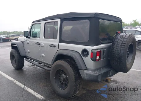 2018 Jeep Wrangler Unlimited Sport S 4X4 из США, поврежденный, VIN 1C4HJXDN1JW145240